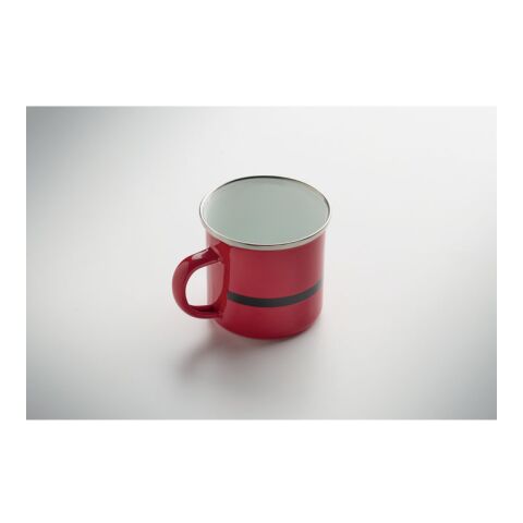 Mug vintage Père Noël 300ml. rouge