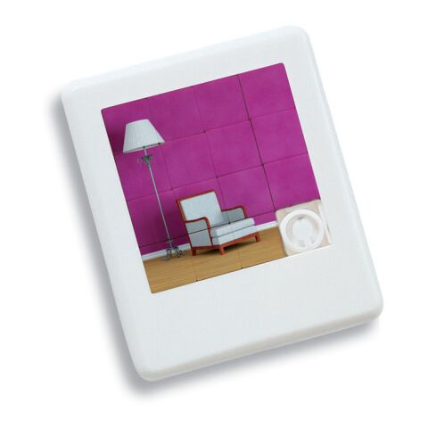 Taquin en plastique blanc | sans marquage | non disponible | non disponible