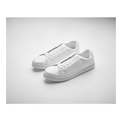 Baskets en PU Taille 41 blanc | sans marquage | non disponible | non disponible | non disponible