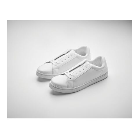 Baskets en PU Taille 43 blanc | sans marquage | non disponible | non disponible | non disponible