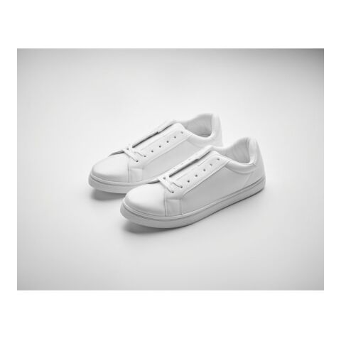 Baskets en PU Taille 44 blanc | sans marquage | non disponible | non disponible | non disponible