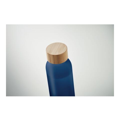 Bouteille verre dépoli 500ml bleu transparent | sans marquage | non disponible | non disponible | non disponible