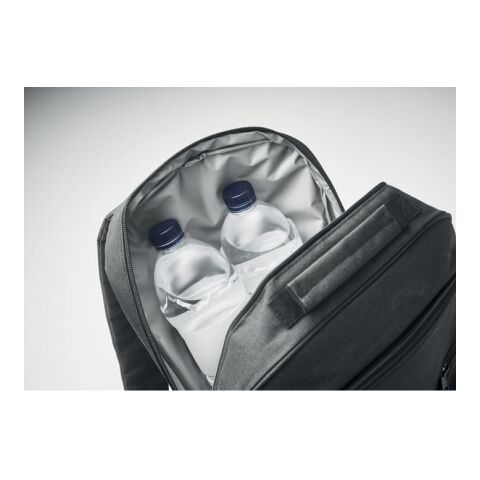 Sac à dos isotherme RPET 300D noir | sans marquage | non disponible | non disponible | non disponible