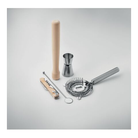 Kit cocktail 5 pièces beige | sans marquage | non disponible | non disponible | non disponible