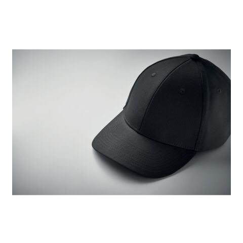 Casquette baseball à 6 pans noir | sans marquage | non disponible | non disponible | non disponible