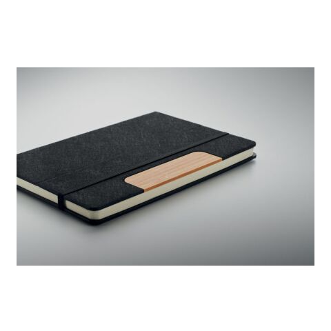 Carnet A5 RPET et stylo noir | sans marquage | non disponible | non disponible | non disponible