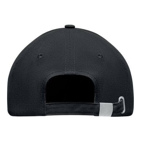 Casquette en coton LED à 5 pans noir | sans marquage | non disponible | non disponible | non disponible