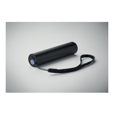 Lampe rechargeable en alu. noir | sans marquage | non disponible | non disponible
