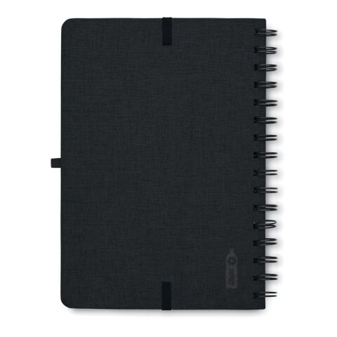 Cahier A5 support de téléphone noir | sans marquage | non disponible | non disponible | non disponible