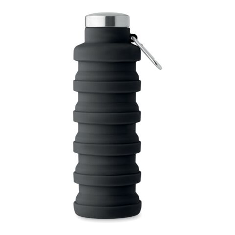 Bouteille pliable 500ml noir | sans marquage | non disponible | non disponible
