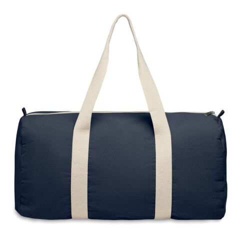 Sac de sport coton recyclé Marine foncé