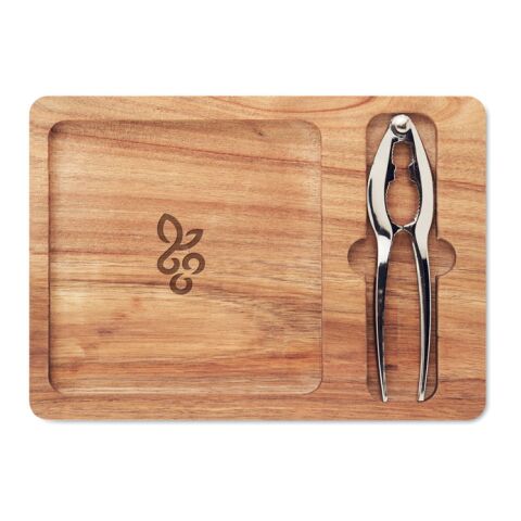 Set de casse-noix en acacia bois