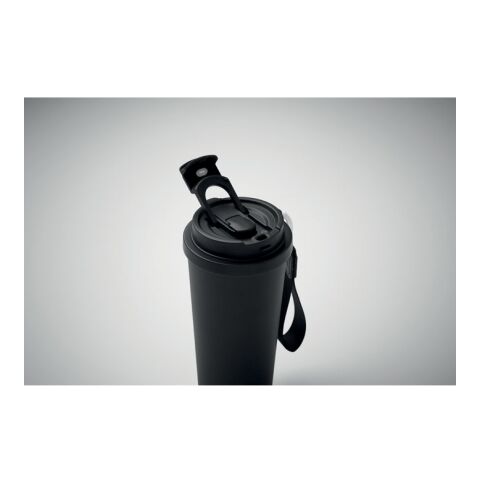 Gobelet double paroi 500ml noir | sans marquage | non disponible | non disponible | non disponible