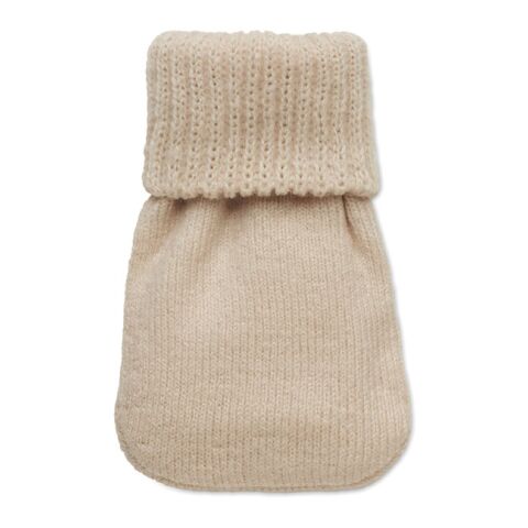 Chaufferette polyester tricot beige | sans marquage | non disponible | non disponible | non disponible