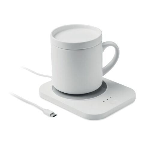 Chargeur chauffe-tasse blanc | sans marquage | non disponible | non disponible
