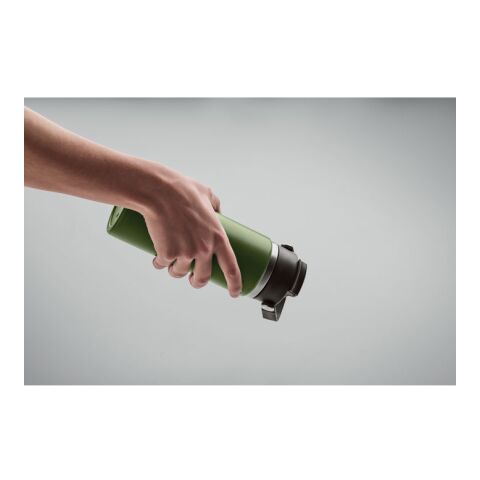Bouteille double paroi 500 ml Vert foncé | sans marquage | non disponible | non disponible | non disponible