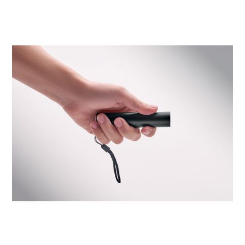 Lampe torche en aluminium noir | sans marquage | non disponible | non disponible