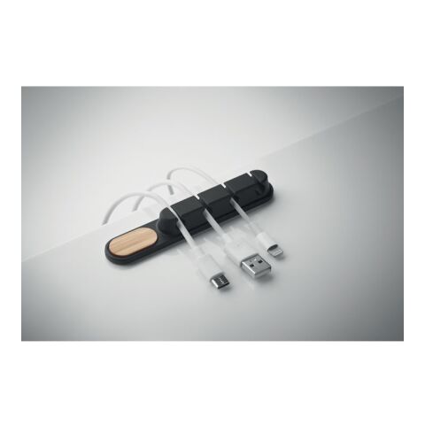 Séparateur câbles en silicone noir | sans marquage | non disponible | non disponible | non disponible