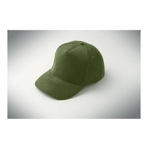Casquette 5 pans en velours Vert Armée Vert | sans marquage | non disponible | non disponible | non disponible
