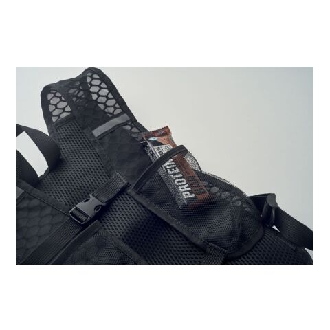 Sac à dos de sport 420D PU noir | sans marquage | non disponible | non disponible | non disponible
