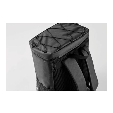 Sac à dos isotherme 600D RPET noir | sans marquage | non disponible | non disponible | non disponible