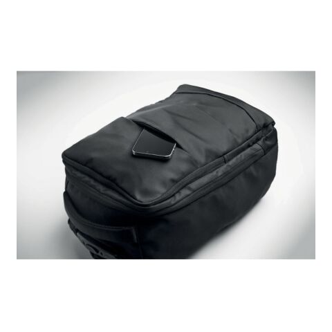 Trolley à dos en 290T RPET noir | sans marquage | non disponible | non disponible | non disponible