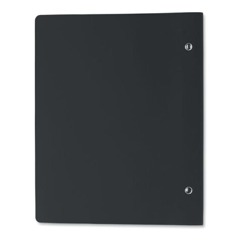 Cahier A5 rechargeable en PU noir