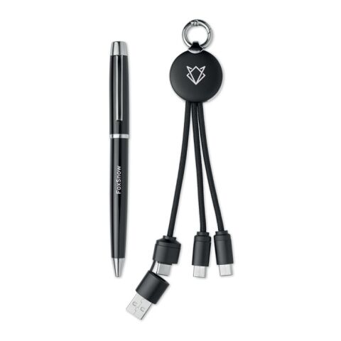 Coffret cadeau 2 pièces noir