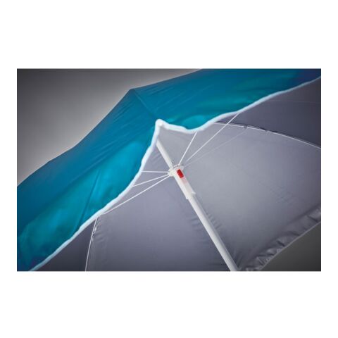 Parasol portable anti UV turquoise | sans marquage | non disponible | non disponible | non disponible