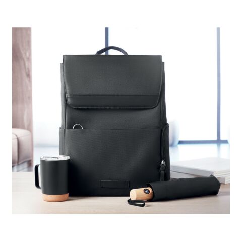 Parapluie 190T RPET de 23&#039;&#039; noir | sans marquage | non disponible | non disponible | non disponible