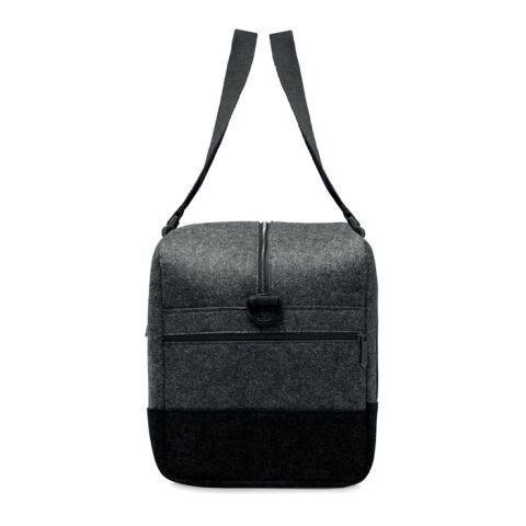 Sac de week-end en feutre RPET gris foncé | sans marquage | non disponible | non disponible | non disponible