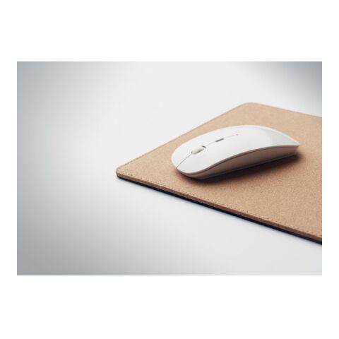 Tapis de souris chargeur liège beige | sans marquage | non disponible | non disponible