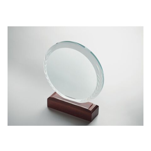 Plaque trophée ronde marron | sans marquage | non disponible | non disponible | non disponible