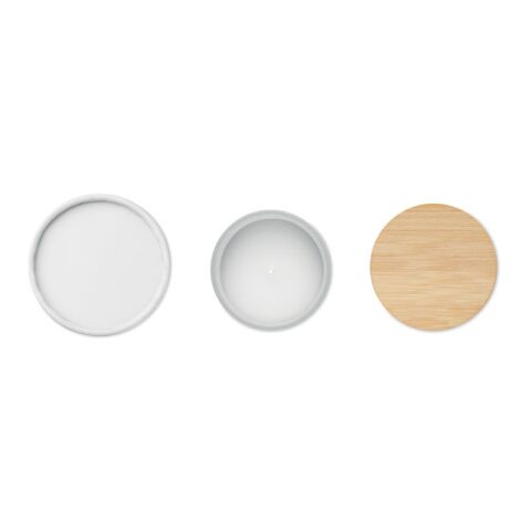 Bougie en cire végétale 120 gr blanc | sans marquage | non disponible | non disponible | non disponible