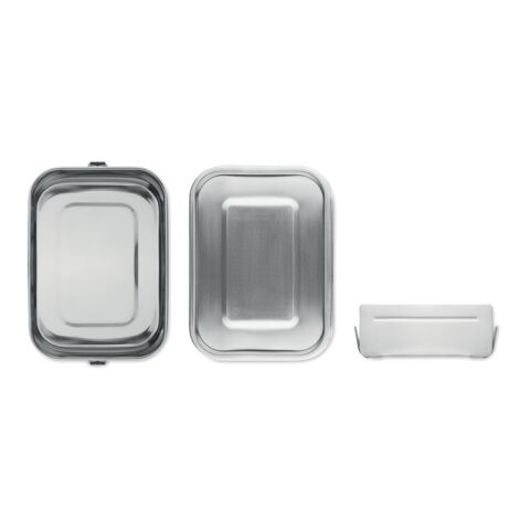 Boîte à lunch en acier inox argent mate | sans marquage | non disponible | non disponible | non disponible
