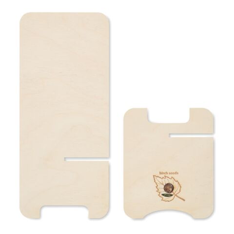 Support de téléphone en bouleau bois | sans marquage | non disponible | non disponible | non disponible