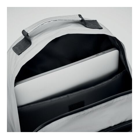 Sac à dos réfléchissant 190T argent mate | sans marquage | non disponible | non disponible