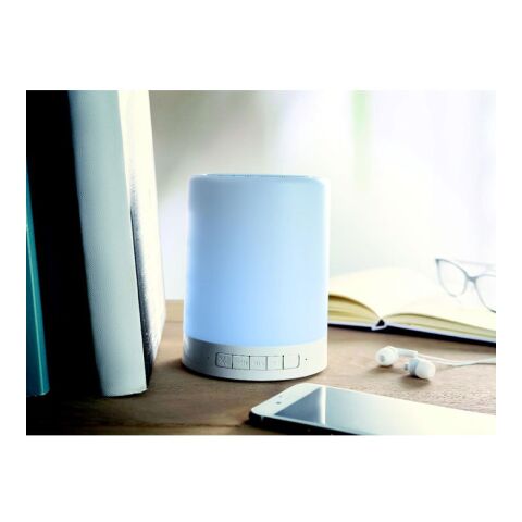 Haut-parleur bluetooth ambiance blanc | sans marquage | non disponible | non disponible | non disponible