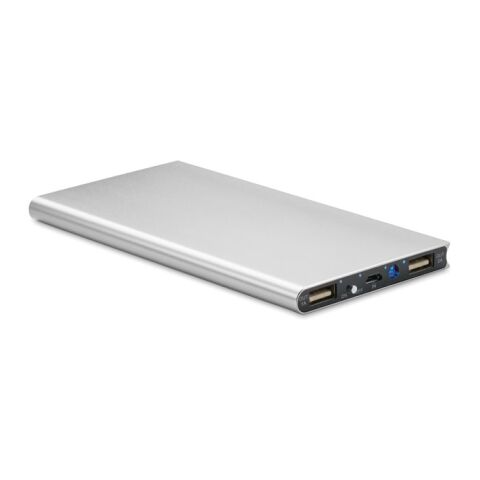 Powerbank solaire 8000mAh argent mate | sans marquage | non disponible | non disponible