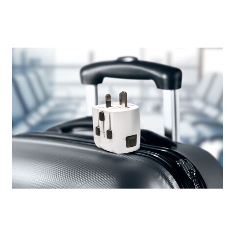 PRO Light USB. 3-pole blanc | sans marquage | non disponible | non disponible | non disponible