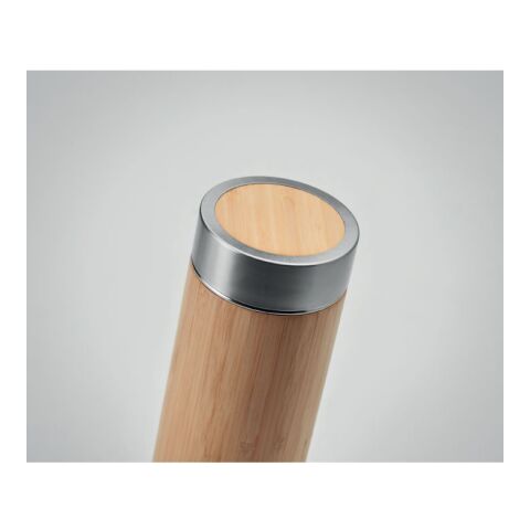 Gourde double paroi Bambou bois | sans marquage | non disponible | non disponible | non disponible