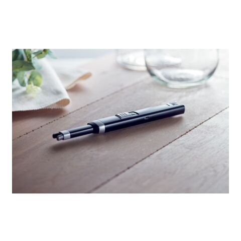 Grand briquet USB noir | sans marquage | non disponible | non disponible | non disponible