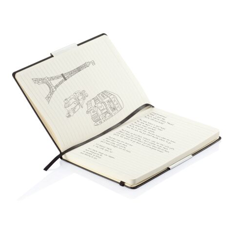 Carnet de notes A5 à couverture rigide noir | sans marquage | non disponible | non disponible