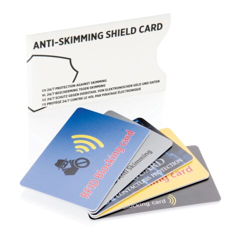 Bouclier anti-RFID blanc | sans marquage | non disponible | non disponible