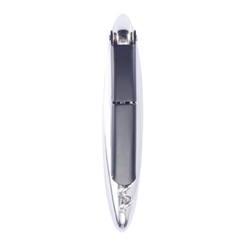 Tire-bouchon double appui Eon noir-argent | sans marquage | non disponible | non disponible | non disponible