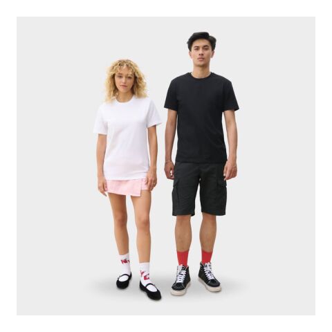 Explorer tee shirt unisexe noir recyclé | L