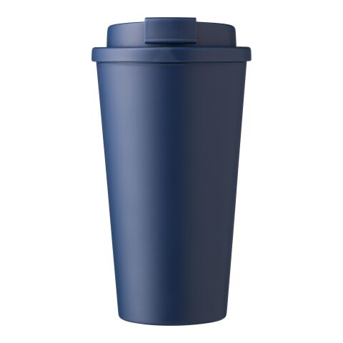 Mug double paroi en plastique PP Mackenzie vert | sans marquage | non disponible | non disponible