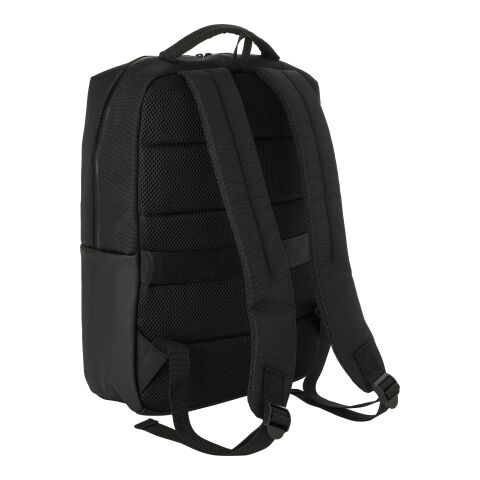 Sac à dos porte-ordinateur en polyester 600D Oscar noir | sans marquage | non disponible | non disponible