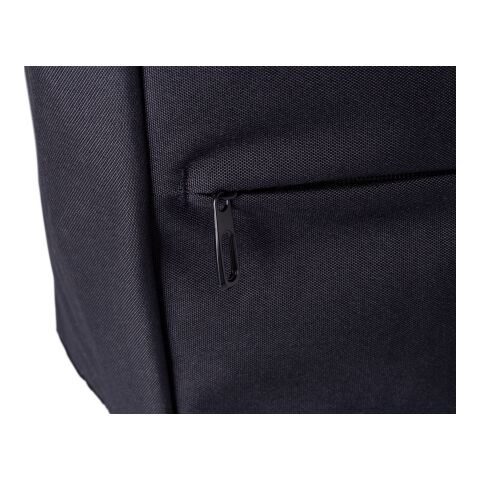 Sac à dos porte-ordinateur en polyester 600D Appolo noir | sans marquage | non disponible | non disponible