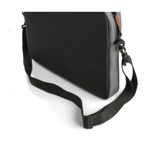 Sacoche porte-ordinateur en polyester 500D Seren gris | sans marquage | non disponible | non disponible